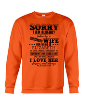Load image into Gallery viewer, Gift For Husband I Love Here Forever And Always Sweatshirt