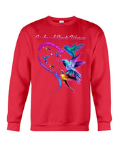 Load image into Gallery viewer, Hummingbirds Heart Shaped I Am A Simple Woman Gift For Mom Sweatshirt