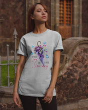 Load image into Gallery viewer, Butterflies Find Joy In The Journey Gift For Daughter Guys Tee