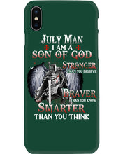 Load image into Gallery viewer, July Man Son Of God Birthday Meaningful Gift For Men Phone case