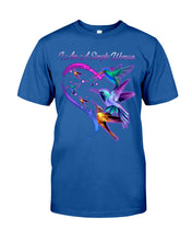 Load image into Gallery viewer, Hummingbirds Heart Shaped I Am A Simple Woman Gift For Mom Guys Tee
