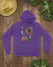 Load image into Gallery viewer, Love Trucker Simple Unique Custom Design For Personalized Job Gift Hoodie