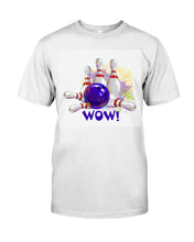 Load image into Gallery viewer, Bowling Wow Color Gift For Bowling Lovers Guys Tee