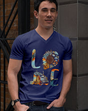 Load image into Gallery viewer, Love Trucker Simple Unique Custom Design For Personalized Job Gift Guys V-Neck