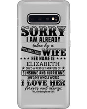 Load image into Gallery viewer, Gift For Husband I Love Here Forever And Always Phone case