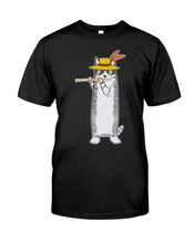 Load image into Gallery viewer, Cat Plays Flute Special Custom Design For Music Lovers Guys Tee