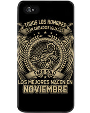 Load image into Gallery viewer, Los Mejores Nacen En Noviembre Gift For Men Phone case