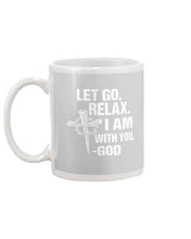 Load image into Gallery viewer, Let You Relax I Am With You Gray Background Mug