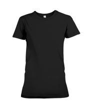 Load image into Gallery viewer, I Am A Lucky Bonus Son Because I'm Raised By A Freaking Awesome Mom Ladies Tee