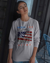 Load image into Gallery viewer, Eagle American Pride Spirit Of America Gift For American People Unisex Long Sleeve