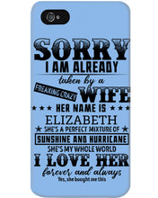 Load image into Gallery viewer, Gift For Husband I Love Here Forever And Always Phone case