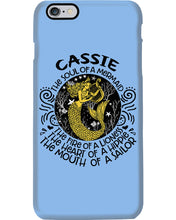 Load image into Gallery viewer, Gift For Cassie Girl The Soul Of A Mermaid Phone case