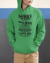 Load image into Gallery viewer, Gift For Husband I Love Here Forever And Always Hoodie