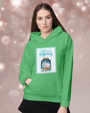 Load image into Gallery viewer, Cat In Bottle Magic Christmas Design Gift For Cat Lovers Hoodie