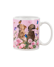 Load image into Gallery viewer, Gift For Dog LoversChesapeake Bay Retriever With Peonies Mug