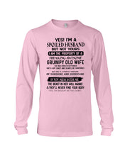 Load image into Gallery viewer, A Soiled Husband Of A September Freaking Awesome Wife Birthday Gift Unisex Long Sleeve