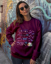 Load image into Gallery viewer, Butterflies When I Miss You I Just Have To Look Inside My Heart Gift For Lover Sweatshirt