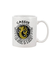 Load image into Gallery viewer, Gift For Cassie Girl The Soul Of A Mermaid Mug