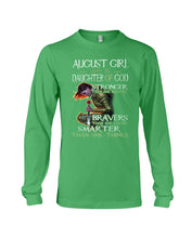 Load image into Gallery viewer, August Girl Daughter Of God Meaningful Gift For Women Unisex Long Sleeve