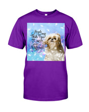 Load image into Gallery viewer, Angels And Shih Tzu Are Not Different Gift For Dog Lovers Guys Tee