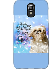Load image into Gallery viewer, Angels And Shih Tzu Are Not Different Gift For Dog Lovers Phone case