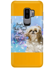 Load image into Gallery viewer, Angels And Shih Tzu Are Not Different Gift For Dog Lovers Phone case
