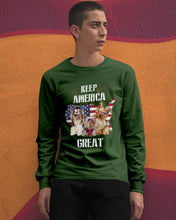 Load image into Gallery viewer, Keep America Great Yorkshire Terrier Gift For Dog Lovers Unisex Long Sleeve