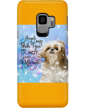 Load image into Gallery viewer, Angels And Shih Tzu Are Not Different Gift For Dog Lovers Phone case