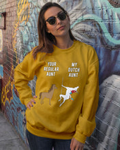 Load image into Gallery viewer, Funny Unicorn Difference Between Your Regular Aunt And My Dutch Aunt Sweatshirt