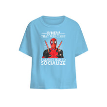 Load image into Gallery viewer, Deadpool I Almost Had To Socialize Gift For Fans Baby Onesie