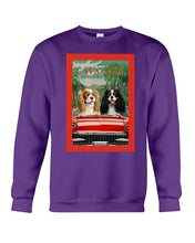 Load image into Gallery viewer, Cavalier Happy Holiday Gift For Dog Lovers Sweatshirt
