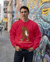 Load image into Gallery viewer, Bigfoot Come And Take It Simple Custom Design Sweatshirt