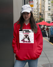 Load image into Gallery viewer, Boston Upside Down Now Let's Be Gift For Dog Lovers Hoodie