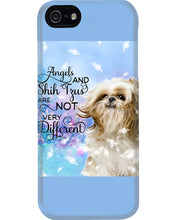 Load image into Gallery viewer, Angels And Shih Tzu Are Not Different Gift For Dog Lovers Phone case