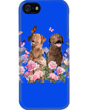 Load image into Gallery viewer, Gift For Dog LoversChesapeake Bay Retriever With Peonies Phone case