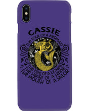 Load image into Gallery viewer, Gift For Cassie Girl The Soul Of A Mermaid Phone case