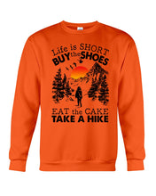 Load image into Gallery viewer, Life Is Short Buy The Shoes Sweatshirt