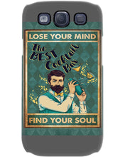 Load image into Gallery viewer, Lose Your Mind Find Your Soul Gift For Bartender Phone case