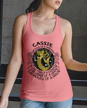 Load image into Gallery viewer, Gift For Cassie Girl The Soul Of A Mermaid Ladies Flowy Tank
