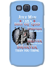 Load image into Gallery viewer, July Man Son Of God Birthday Meaningful Gift For Men Phone case