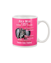 Load image into Gallery viewer, July Man Son Of God Birthday Meaningful Gift For Men Mug