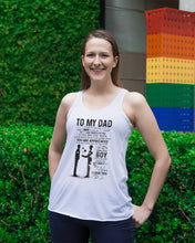 Load image into Gallery viewer, Giving For Dad Let You Know You're Appreciated Custom Design Ladies Flowy Tank