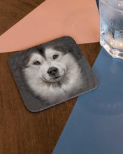 Load image into Gallery viewer, Lovely Phone Case Dog Face Gift For Alaskan Malamute Lovers Coaster