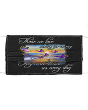Load image into Gallery viewer, Butterfly Sunset On Beach Those We Love Don't Go Away Gift For Lover Cloth Face Mask