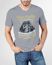 Load image into Gallery viewer, Gift From Bump To Daddy You're My Hero Already Happy Father's Day Guys V-Neck