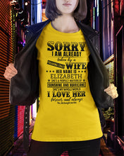 Load image into Gallery viewer, Gift For Husband I Love Here Forever And Always Ladies Tee