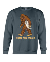Load image into Gallery viewer, Bigfoot Come And Take It Simple Custom Design Sweatshirt