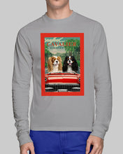 Load image into Gallery viewer, Cavalier Happy Holiday Gift For Dog Lovers Unisex Long Sleeve