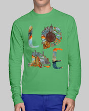 Load image into Gallery viewer, Love Trucker Simple Unique Custom Design For Personalized Job Gift Unisex Long Sleeve