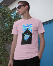 Load image into Gallery viewer, Magical Blue Turtle Pattern Gift For Turtle Lovers Guys Tee
